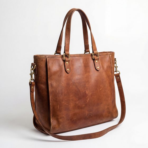 Produktreferenz der Tasche — Dreiviertelansicht links (Quelle)